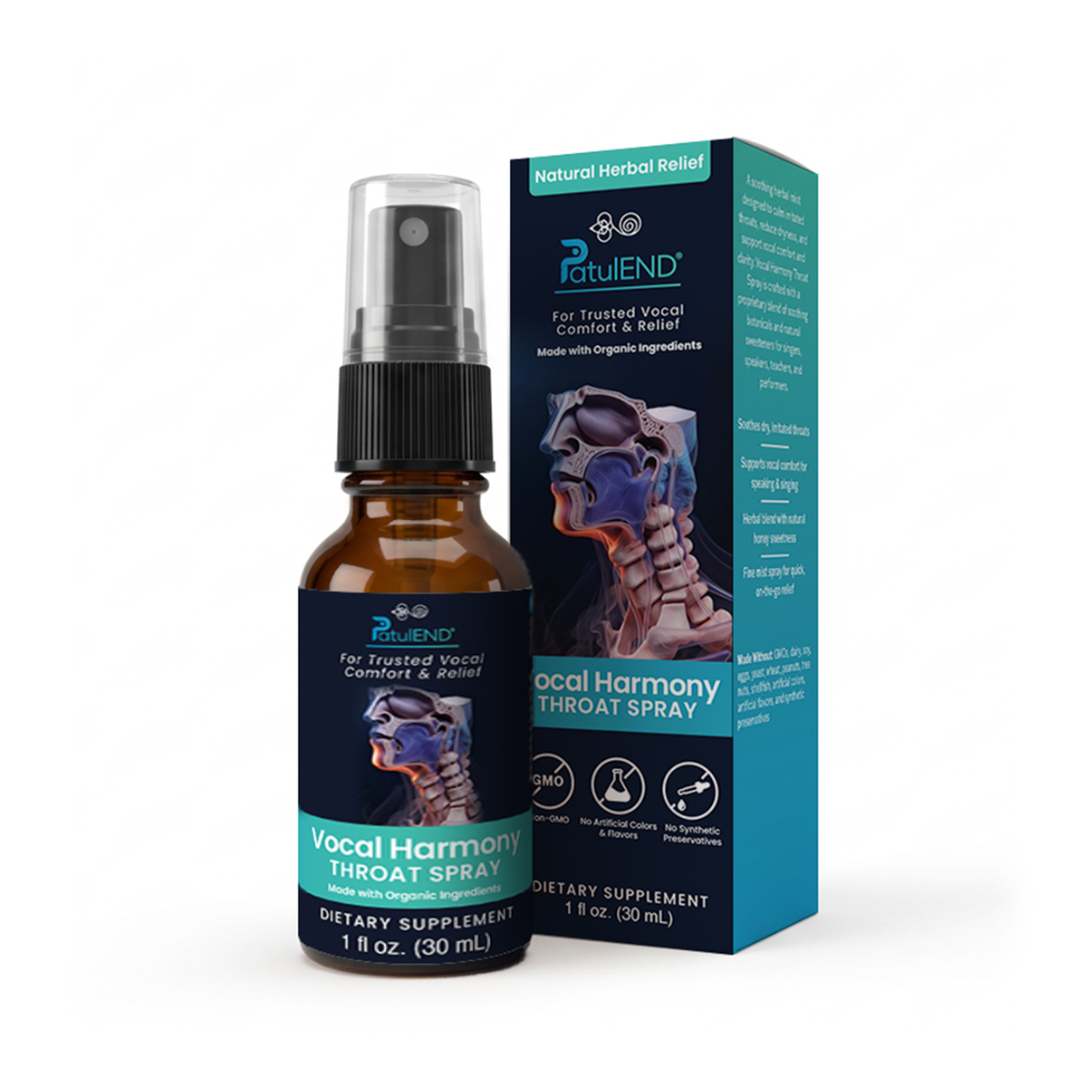 glutathione spray for vocal nodules PatulEND® Harmony Throat Filipino Glutathione Fennel Seed Capsules:Capsules (30 servings) Hierba de la quinina